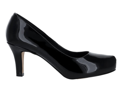 Zapatillas EFE de Charol Negro para Mujer
