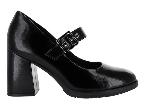 Zapatos de Tacón Cuadrado Piccadilly Negro para Mujer
