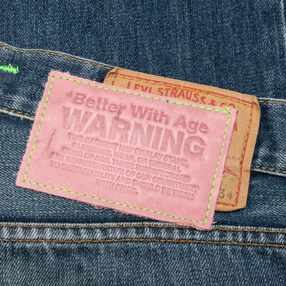 Denim Repair Pants Indigo