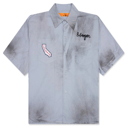 House Of Richard Mechanic Shirt Baby Blue