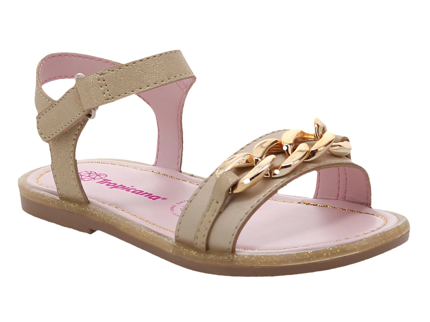 Sandalias Tropicana Platina para Niña