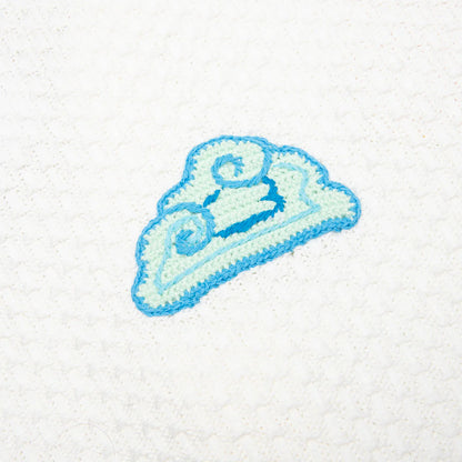 Crochet Shirt With Patches White