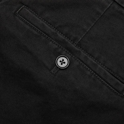 Cotton Drill Trousers Black