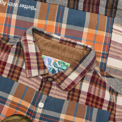 Re Tartan Flannel Shirt Multi