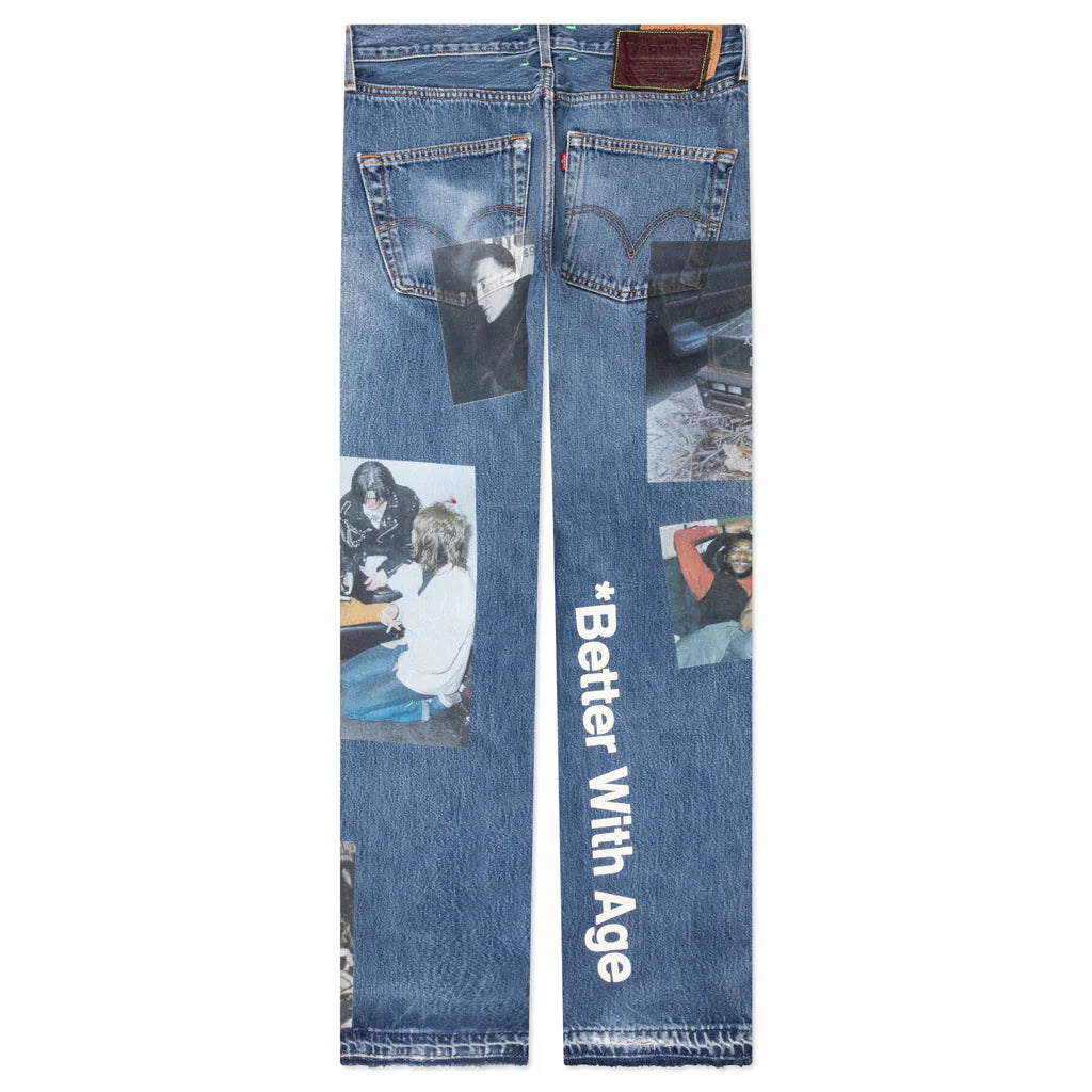Tabloid Denim Blue
