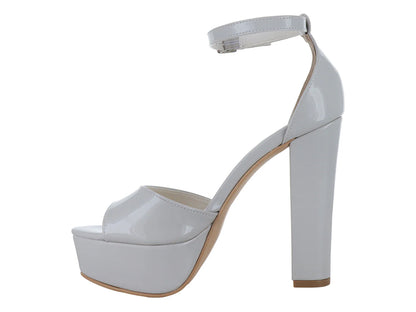 Zapatillas de Tacón Clasben Color Yeso para Mujer