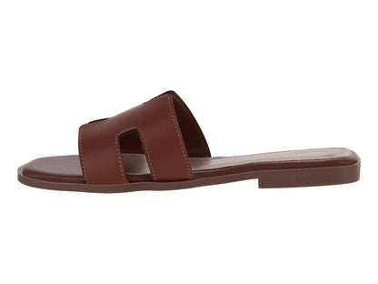 Sandalias Senties Sicilia Cognac para Mujer