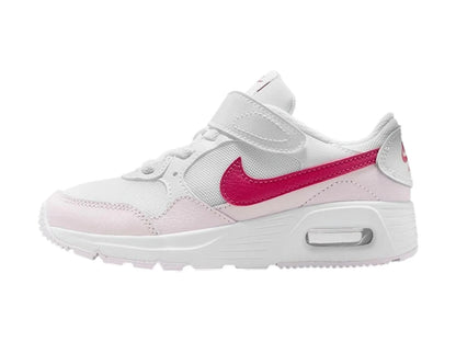 Tenis Nike Air Max SC Blanco y Violeta para Niña