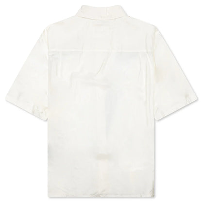Silk And Nylon Shirt Eggshell