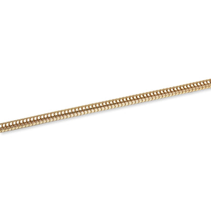 Snake Chain Gold S925 Sterling Silver with 18K Gold Plating