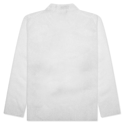 Looking for Miracles Layered Sweater With T Shirt Open White