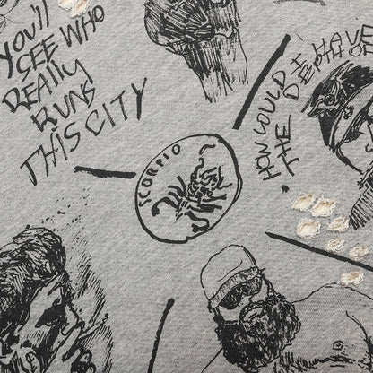 Pumping Iron Crewneck Sweatshirt Heather Grey