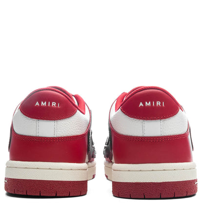 Skel Top Low Red White