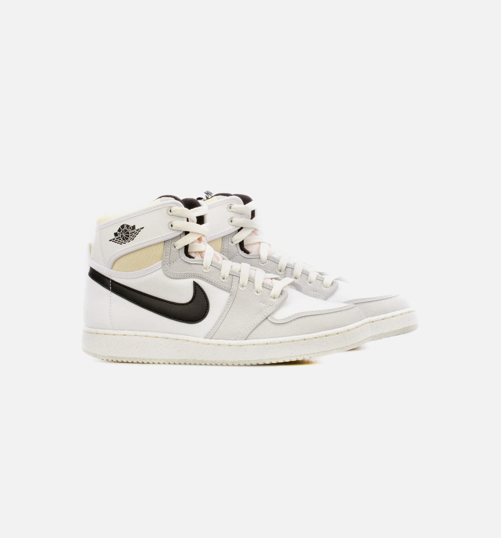 Air Jordan 1 KO Grey Fog Mens Lifestyle Shoe Grey Black