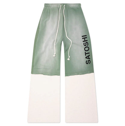 Double Layer Sweatpant Green
