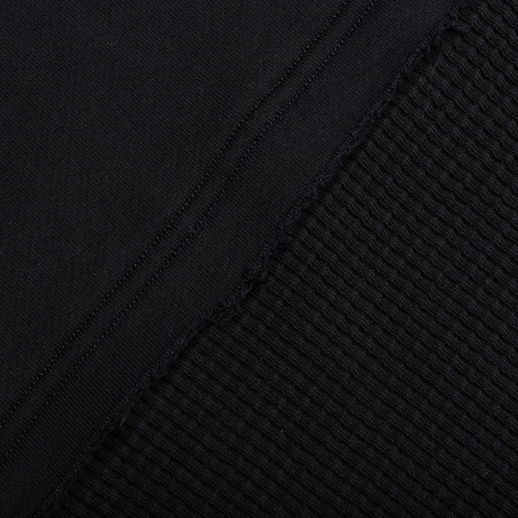 Studded Double Layer Sweatpant Black