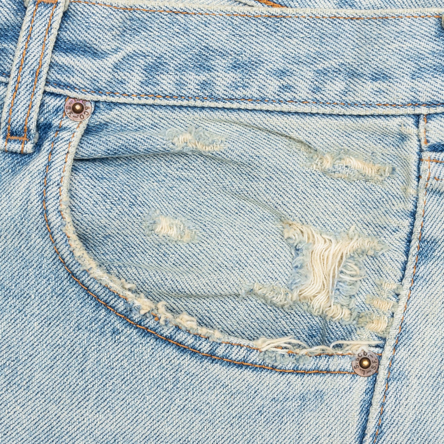 Denim Repair Pants Indigo