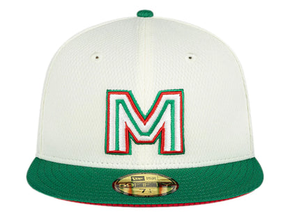 Gorra New Era 5950 LMP Training México Blanca
