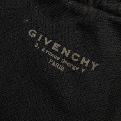 Logo Printed Track Pants Black
