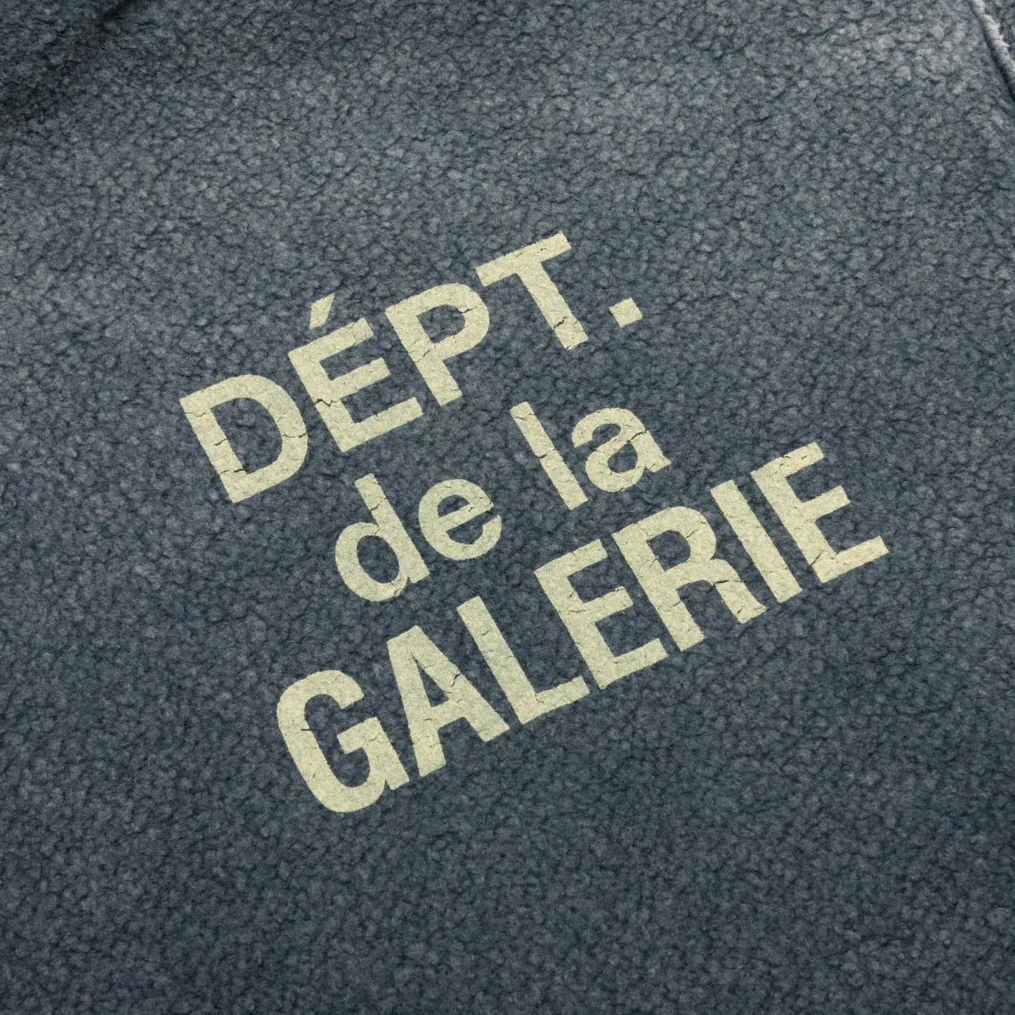 Reversible Navy French Logo Hoodie Faded Navy