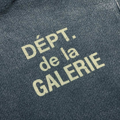 Reversible Navy French Logo Hoodie Faded Navy