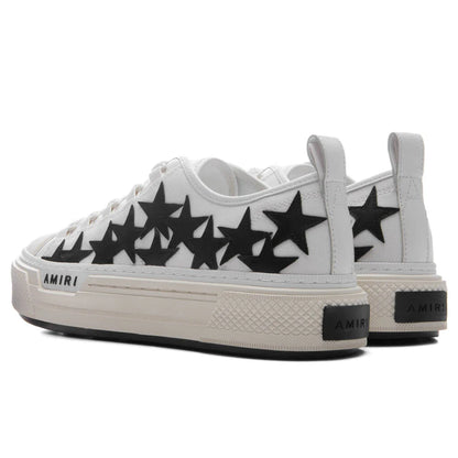 Stars Court Low White Black