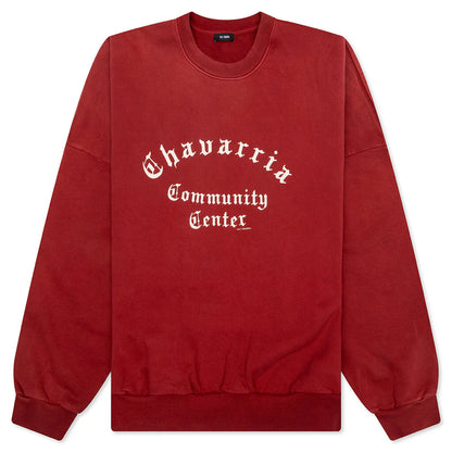 Community Center Hooligan Crew Harvard Red