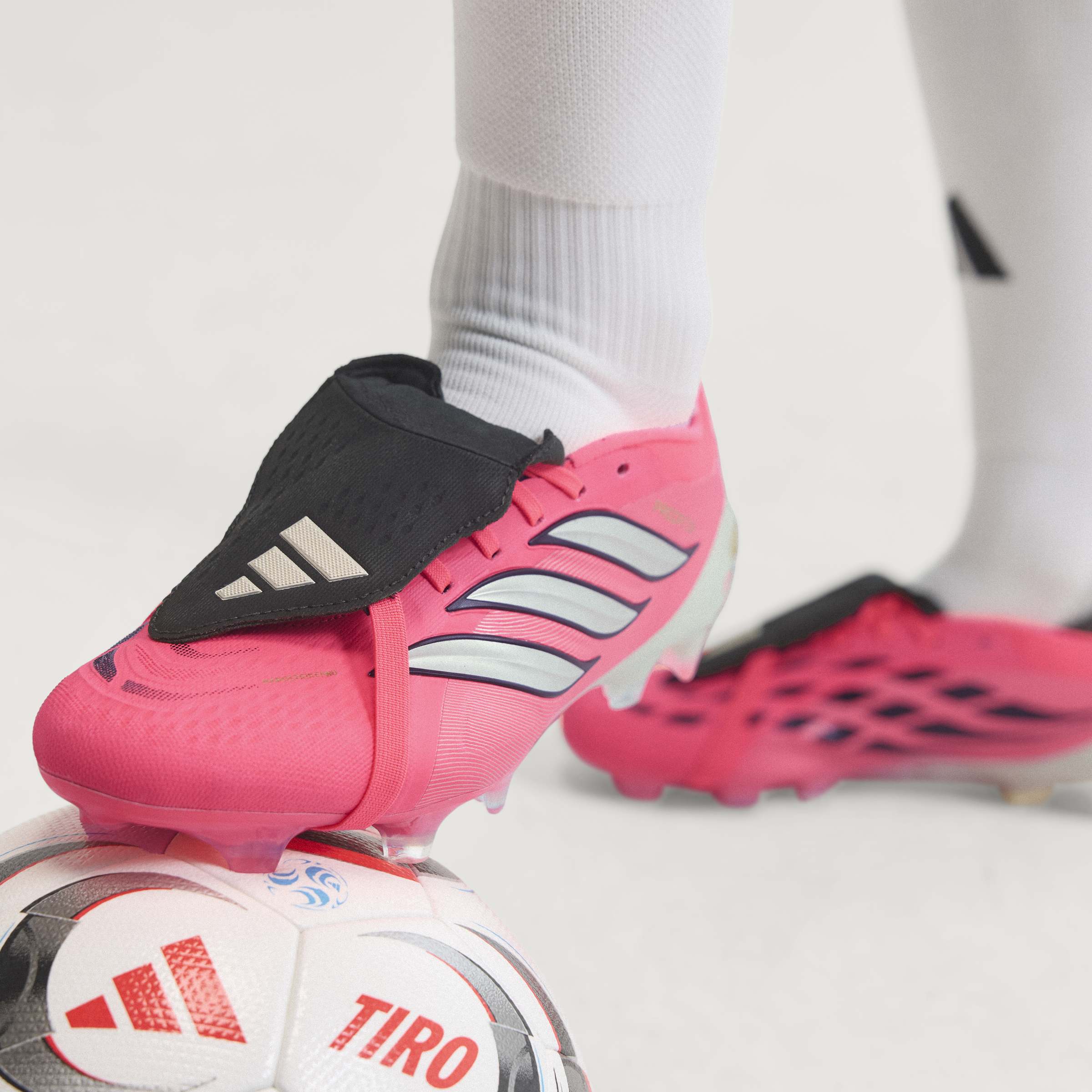 adidas Predator Pro Fold Over Tongue Firm Ground Mens Soccer Cleats Turquesa