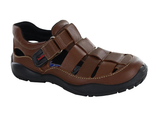 Sandalias Coqueta Café Claro para Niño
