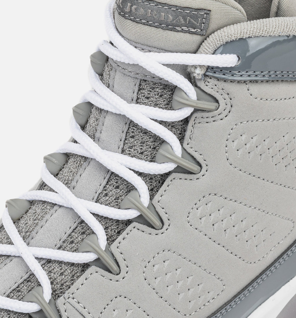Air Jordan 9 Retro Cool Grey Grade School Lifestyle Shoe Medium Grey Cool Grey White