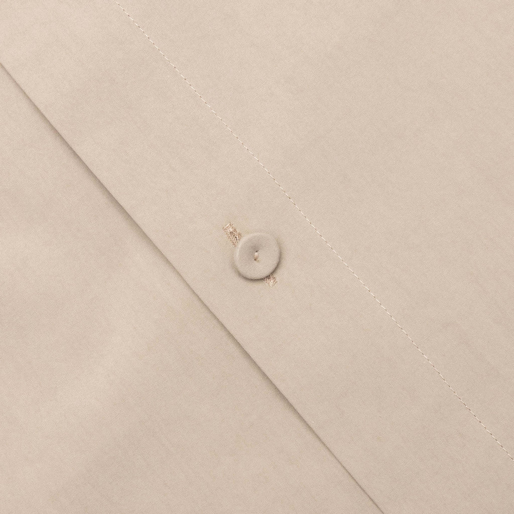 Double Layer Cotton Poplin Shirt Powder Green