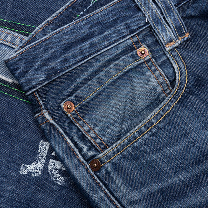 Gentlemens Denim Pants Indigo