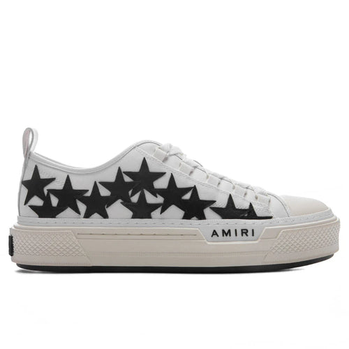 Stars Court Low White Black