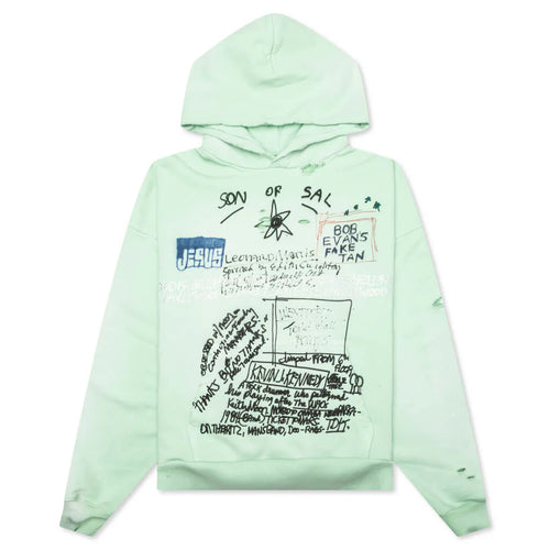 Son of Sal Hooded Sweatshirt Mint Green
