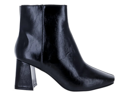 Botines Lady Paulina de Charol Negro para Mujer
