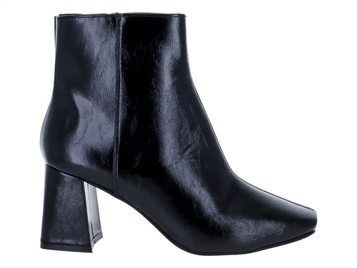 Botines Lady Paulina de Charol Negro para Mujer
