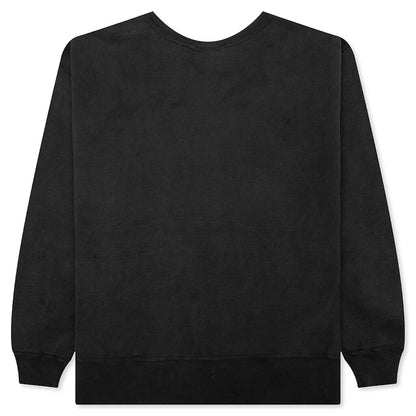 The Deviant Saint Crewneck Black