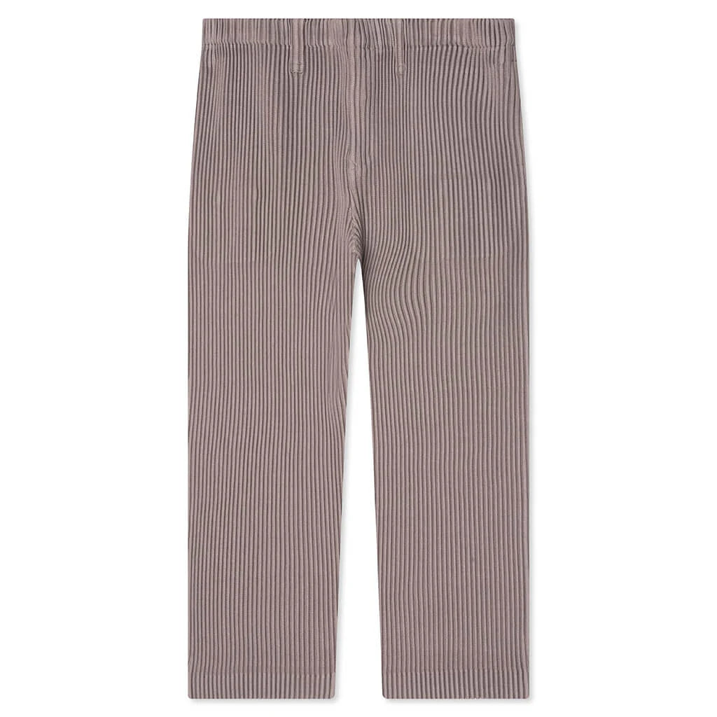 Kersey Pleats Pants Gray