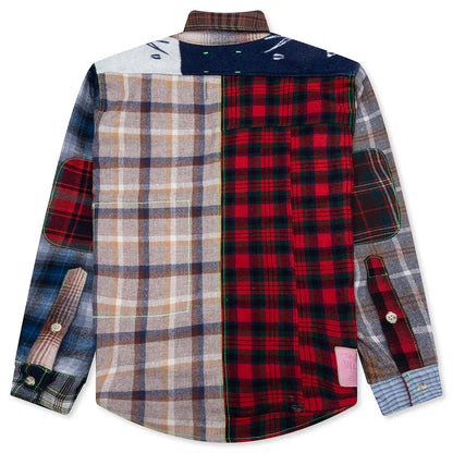 Better with Age x Pendleton Whitney Reversible Flannel Overshirt Multi