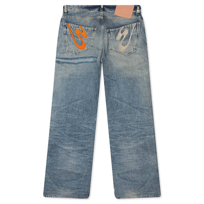 Rich Kid Trousers Blue Wash