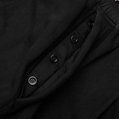 Wide Pusher Sweat Pants Black