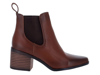 Botines Luna Rosa Color Tan para Mujer