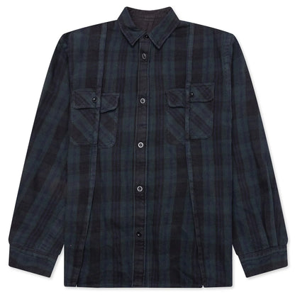 Plaid Shirt Black