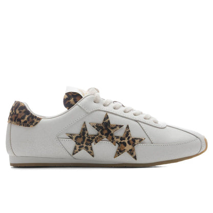 Womens Leopard Pacific Flat Alabaster