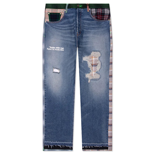 Better with Age x Pendleton Newport Mixed Media Trouser Multi