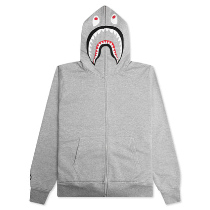 2nd Shark Full Zip Hoodie Gray