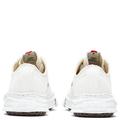 Hank Low OG Sole Toe Cap Canvas Sneaker White