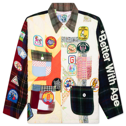 Gentlemens Blanket Jacket Multi