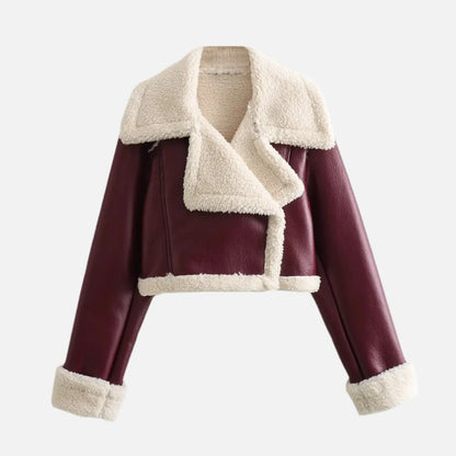 Jaqueta Cropped Pelinho