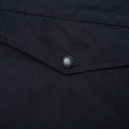 Wool Twill Jacket Black